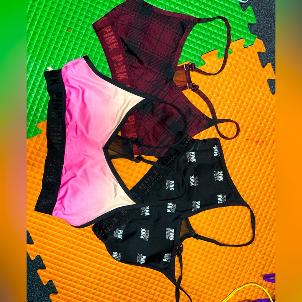 Women sports bras set of 3